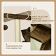 image 9 of PawHut Cat Tree Tower, Rotatable Top Bar, Sisal Post, Tunnel, Balls, Brown