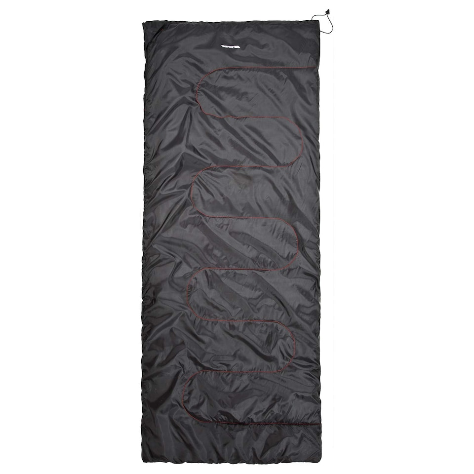 image 1 of Trespass Envelop Hollowfibre 3 Season Single Sleeping Bag For Travel Camping