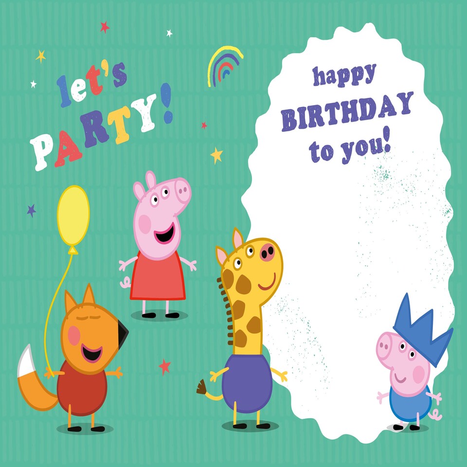 image 1 of Peppa Pig Age 2 Birthday Card