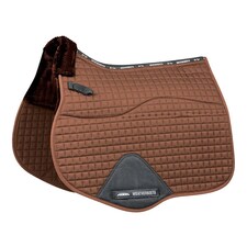 Weatherbeeta Prime Air-Tec Comfy Fleece All Purpose Horse Saddlepad | Brown | Brown | Full | 1