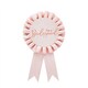 image 1 of Rose Gold Bridesmaid Rosette Hen Party Badge 20cm