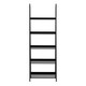 image 2 of Wally Bookcase with 5 Shelves in Black