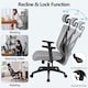 image 5 of Yaheetech  High Back Mesh Office Desk Chair | Grey | Light Grey