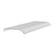 image 1 of Living and Home Frosted Awning Canopy for Window and Door-  100cm W x 33cm D Clear