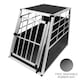 image 2 of Car Dog Pet Crate - Large Single Door Black