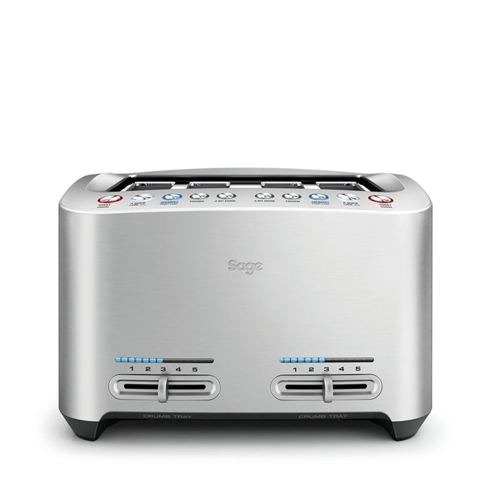 Sage BTA845UK The Smart Toast™ 4-Slice Toaster - Stainless Steel