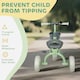 image 4 of AIYAPLAY Kids Trike for Ages 2-5 Years, Toddler Tricycle with Front Basket and EVA Wheels, Indoor & Outdoor Use, for Boys and Girls | Green