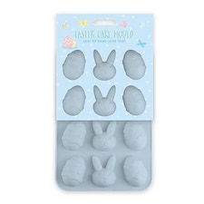 Easter Character Pastel Blue Silicone Non-Stick Cake Mould | Blue