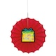 image 1 of Unique Party Tissue Paper Happy Birthday Fan Decoration - Multicoloured - One Size