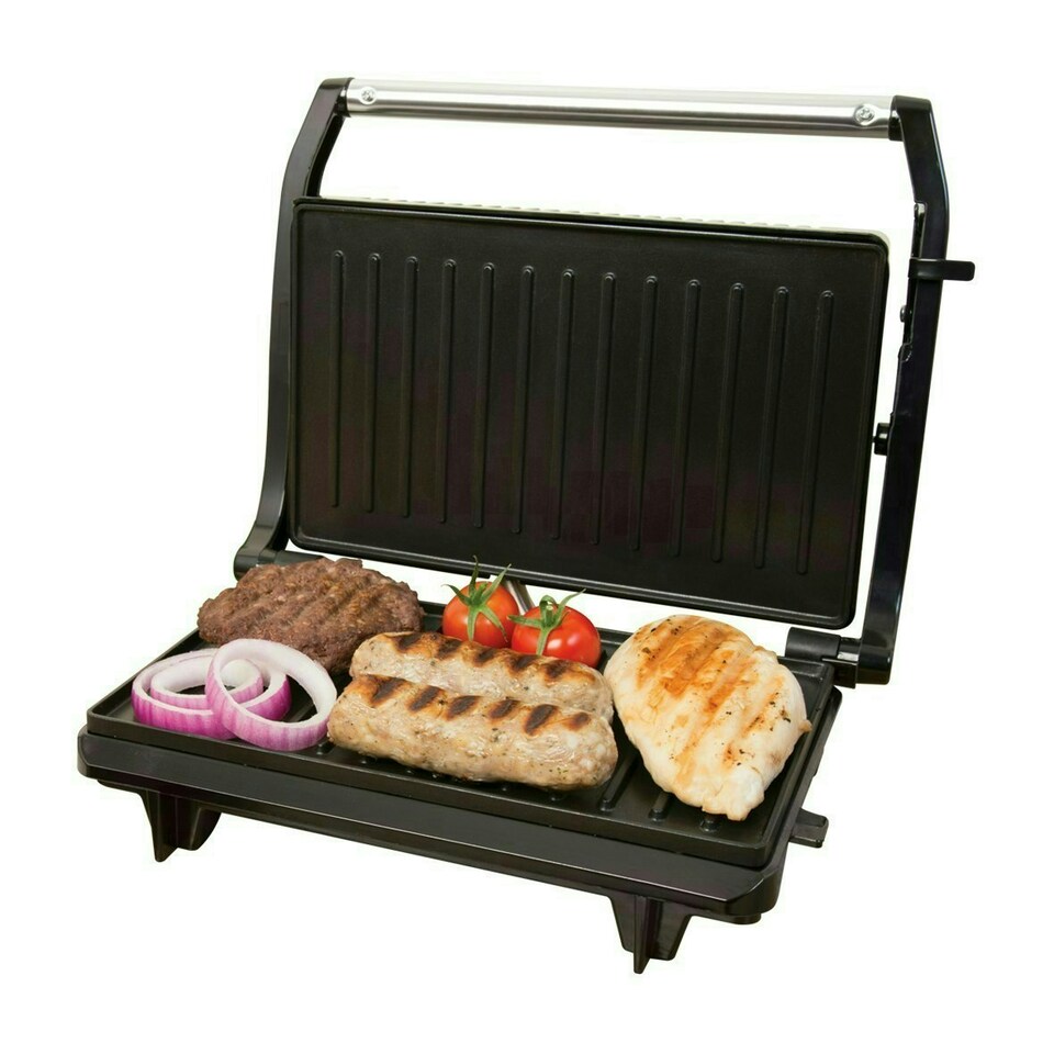 image 1 of Quest Compact Sandwich Toaster, Panini Press & Health Grill
