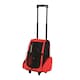 image 1 of PawHut Pet Travel Backpack Bag Cat Puppy Dog Carrier w/ Trolley and Telescopic