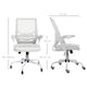image 7 of Vinsetto Mesh Swivel Office Chair Task Computer Chair w/ Lumbar Support, White