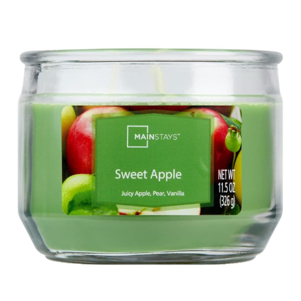 Mainstays Sweet Apple Scented Candle 11.5oz 326g