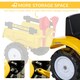 image 6 of HOMCOM Ride on Tractor No Power for Kids with Manual Control Bucket