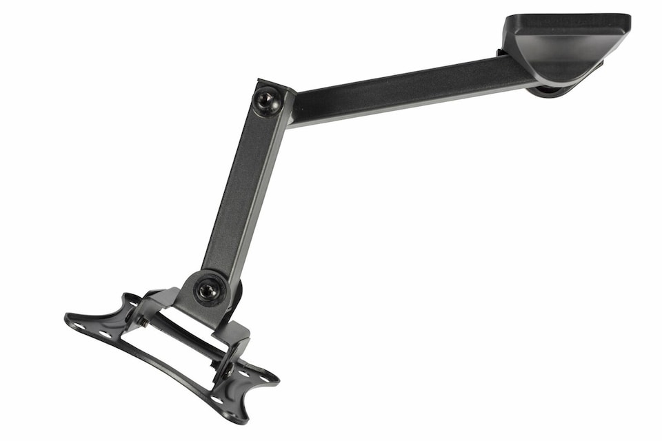 image 1 of Nedis Full Motion TV Wall Mount 13-27 Inch Swivel Tilt Bracket, 180° Rotation, Extendable Arm 350mm, VESA Compatible, 15kg Capacity