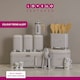 image 10 of Lovello Bread Bin Latte Cream Textured