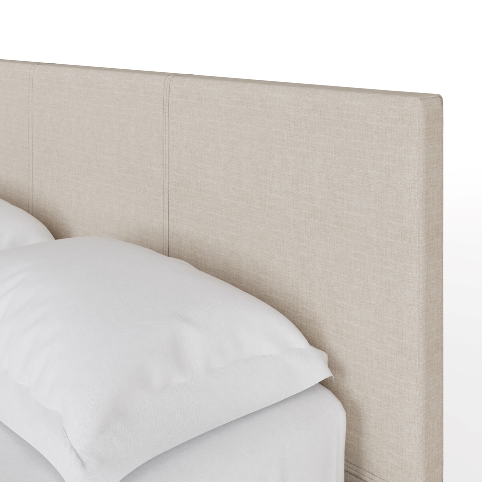 image 1 of End Lift Ottoman Storage Bed Small Double Natural | Cream | Natural