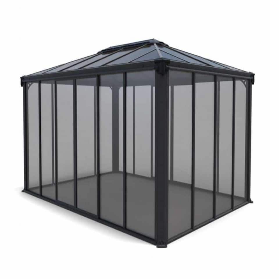 image 1 of Gazebo Ledro 4300 Closed - Polycarbonate - Acrylic - L430 x W295.5 x H274.5 cm - Grey