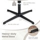 image 7 of COSTWAY Armless Home Office Chair Swivel Desk Chair Grey Grey