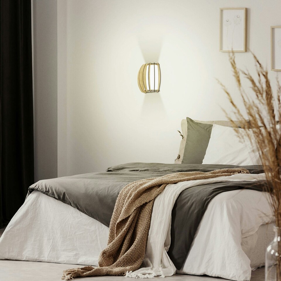 image 1 of EGLO Stellato 1 Wall Light WBS White