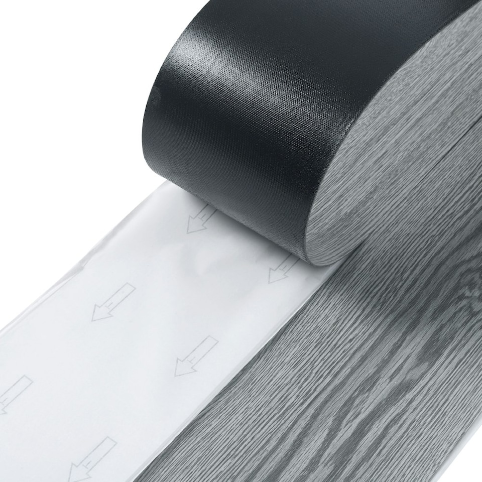 image 1 of Living and Home PVC Country Style Wood Effect Flooring Plank 7 Pcs - Grey