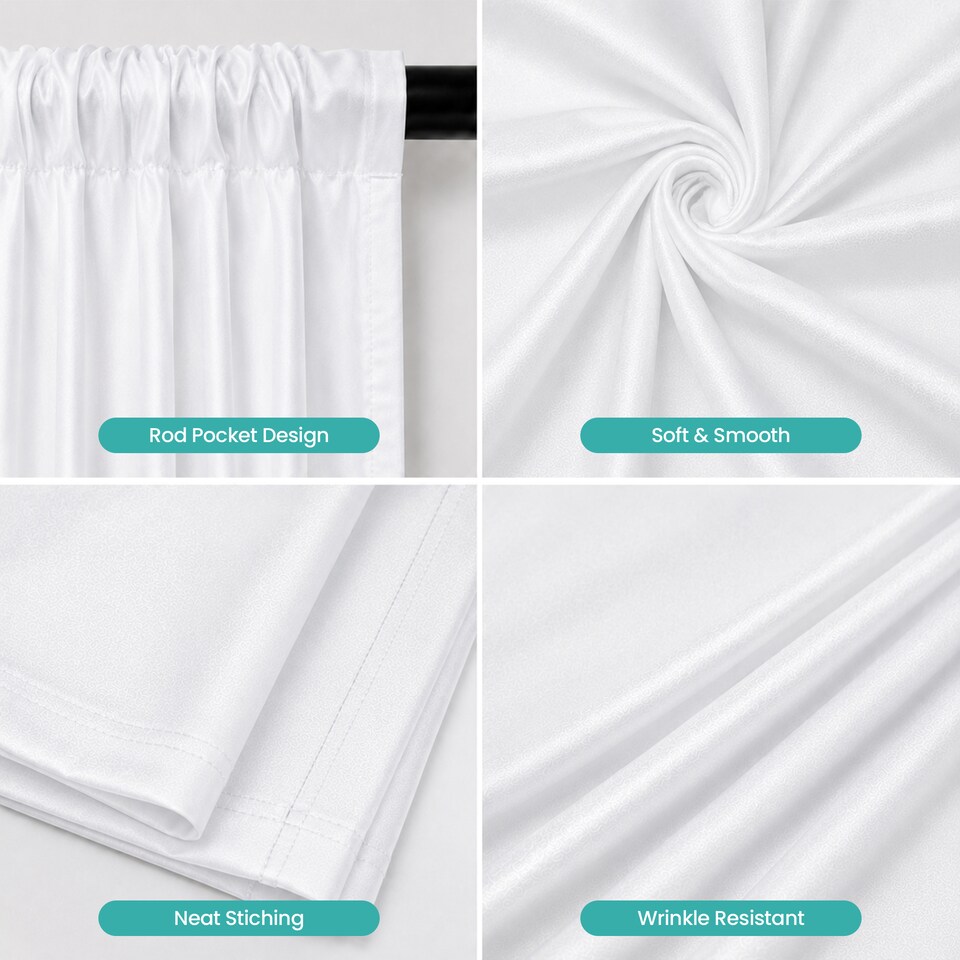 image 1 of Blackout Polyester Photography Backdrop for Studio Photo Shoot - 3x3m