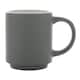 image 3 of XD Collection Stackable Ceramic 180ml Mug - Grey/White - One Size