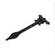 image 1 of Hammer & Tongs Ornate T-Hinge - W310mm - Black | Black | Black