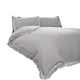 image 8 of Tia Trellis Polycotton Reversible Duvet Cover Set with Pillowcase Pink | Single