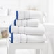 image 2 of Delamere Zero-Twist Luxury Cotton Towels – Ultra-Soft, Absorbent & Stylish Blue | Royal | Bath sheet