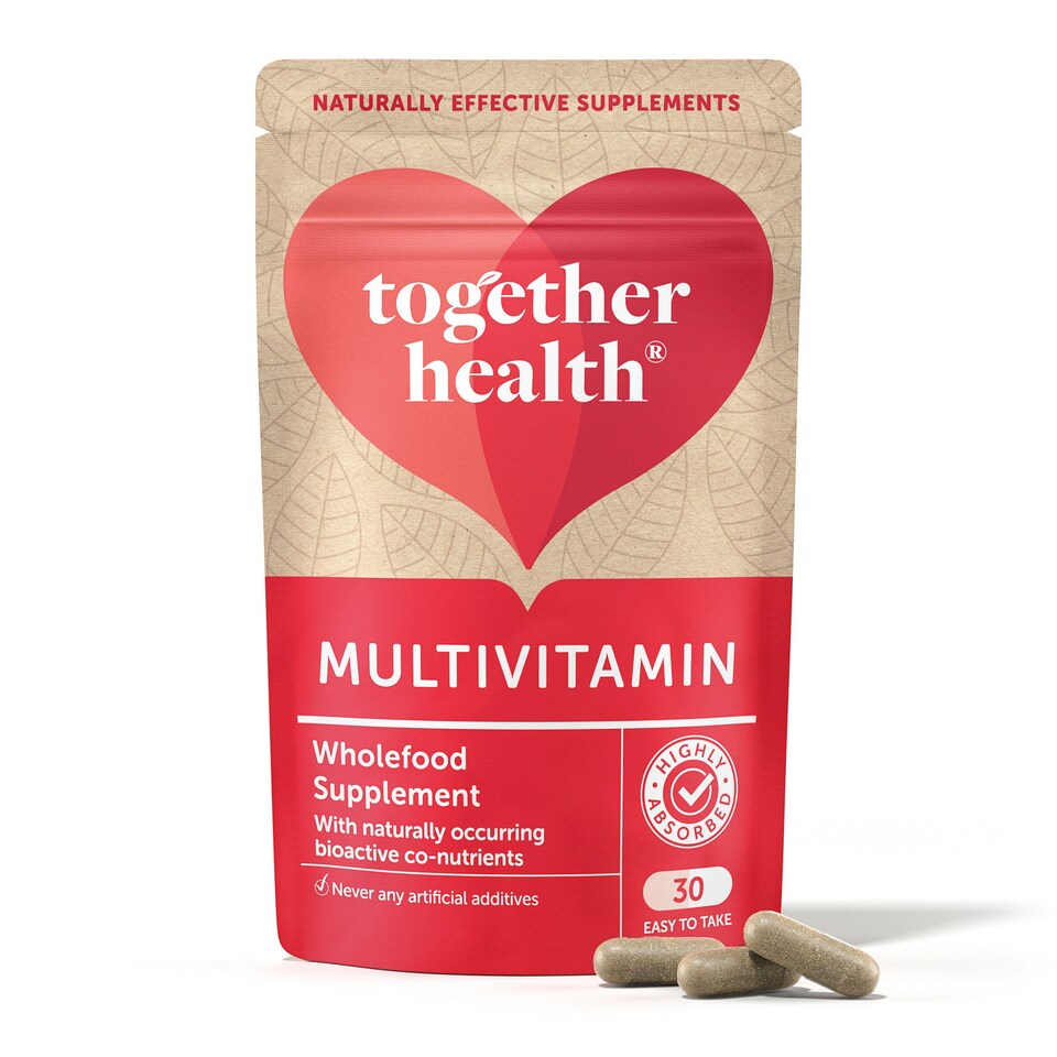 image 1 of Together Health Multivitamin- Wholefood- Vegan- 30 Capsules