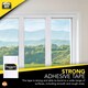 image 6 of SOL 1.5m x 4m Window Insulation Film Kit – Thermal Control for Summer & Winter Clear