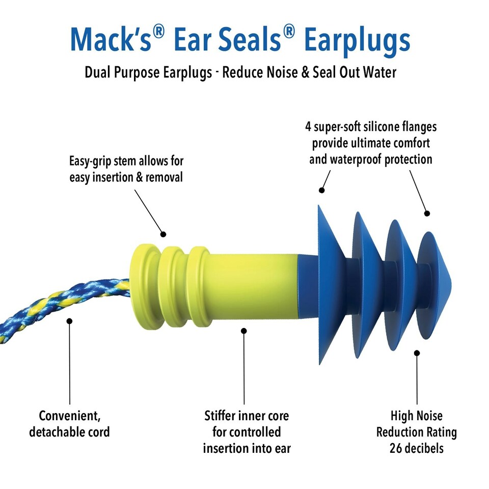 image 1 of Ear Seals Dual Purpose Earplugs