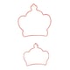 image 2 of Crown Cookie Cutters - Pack of 2