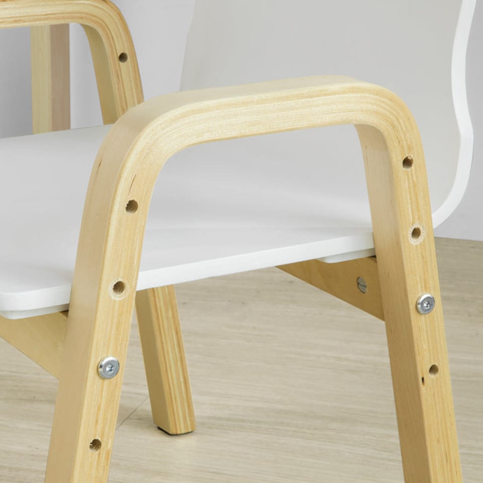 image 1 of SoBuy KMB24-Wx2,Set of 2 Kids Chairs Wooden Children Chairs