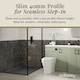 image 4 of Balterley Premium Square Shower Tray | Grey | Grey Slate | 1