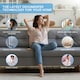 image 9 of MONHOUSE Premium Dehumidifier - 1000ml - Ultra Quiet Electric Moisture Absorber - 7 Colorful Nightlight, 2 Working Modes, Touch Screen, Auto Shut Off - Navy