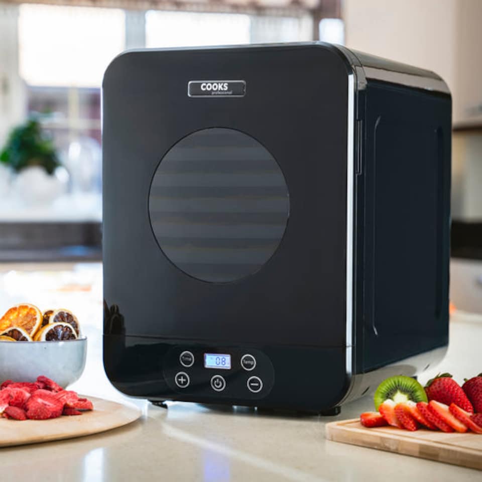 image 1 of Cooks Professional 9-Tier Electric Food Dehydrator - Digital Control Panel for Effortless Operation
