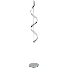Indie Polished Chrome LED Floor Lamp