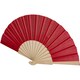image 1 of Manuela Handheld Fan - Red - One Size