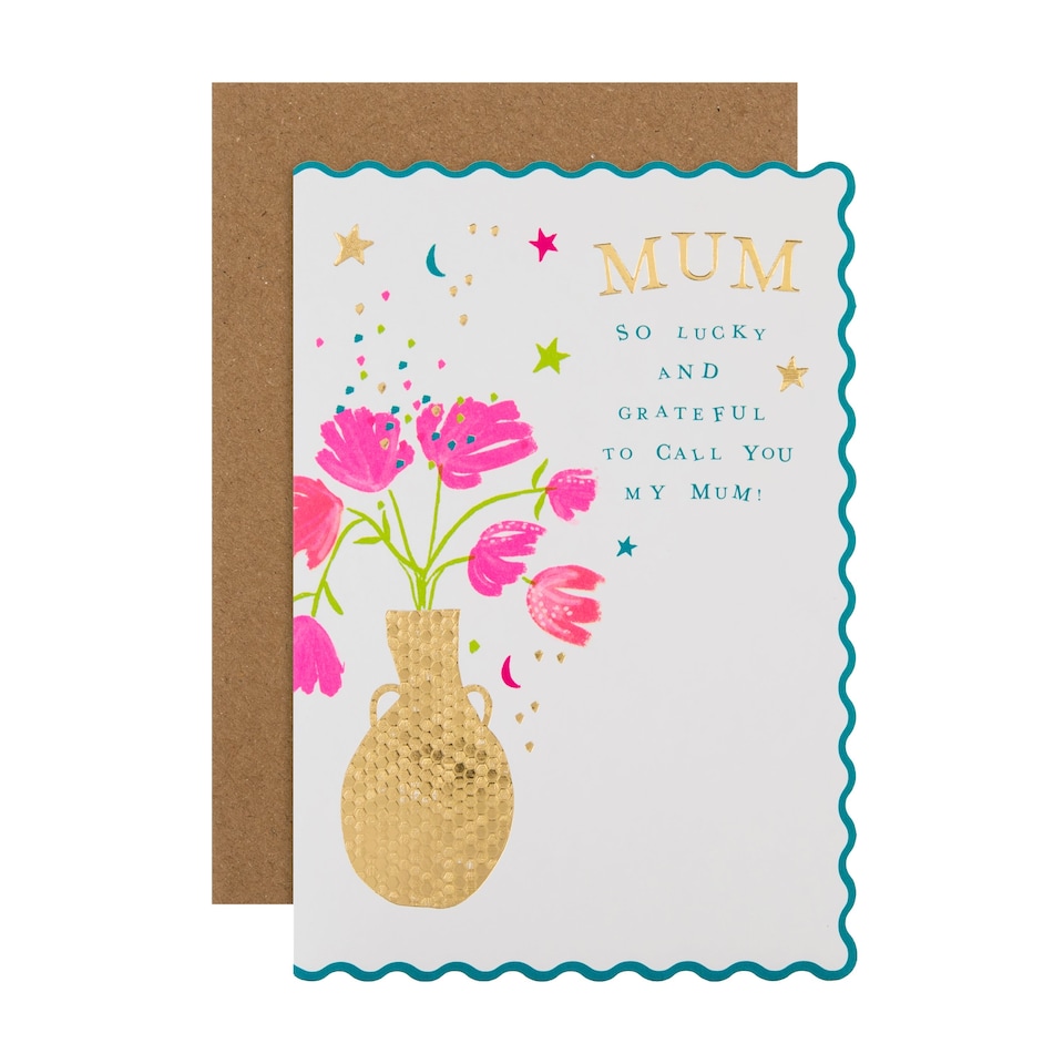 image 1 of Hallmark Birthday Card For Mum - Flowers Design