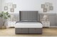 image 1 of Sloomy Marlborough Pewter Dumfries Ottoman Bed With Mattress With 54" Wingback Headboard 5' King