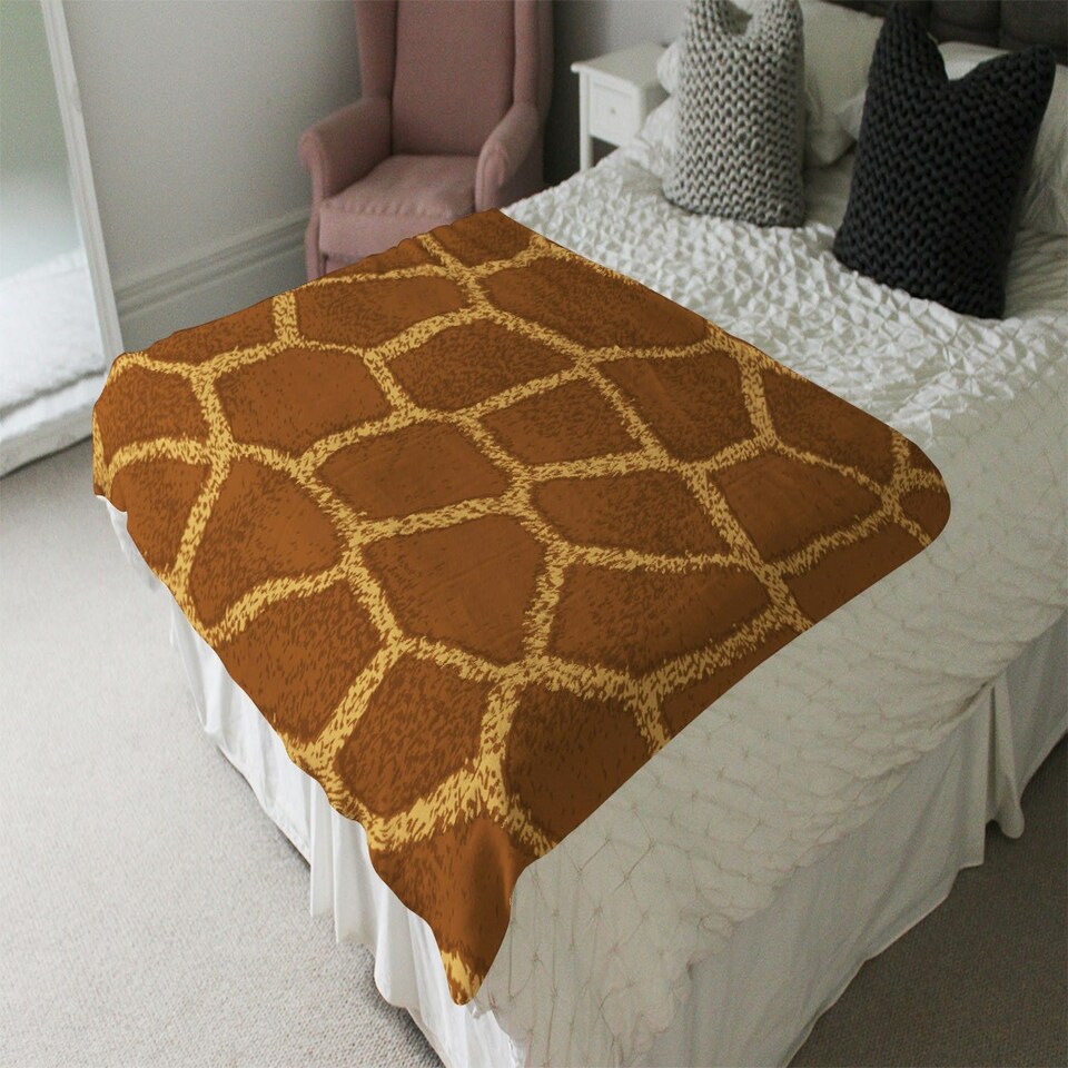 image 1 of Giraffe Print (Blanket)