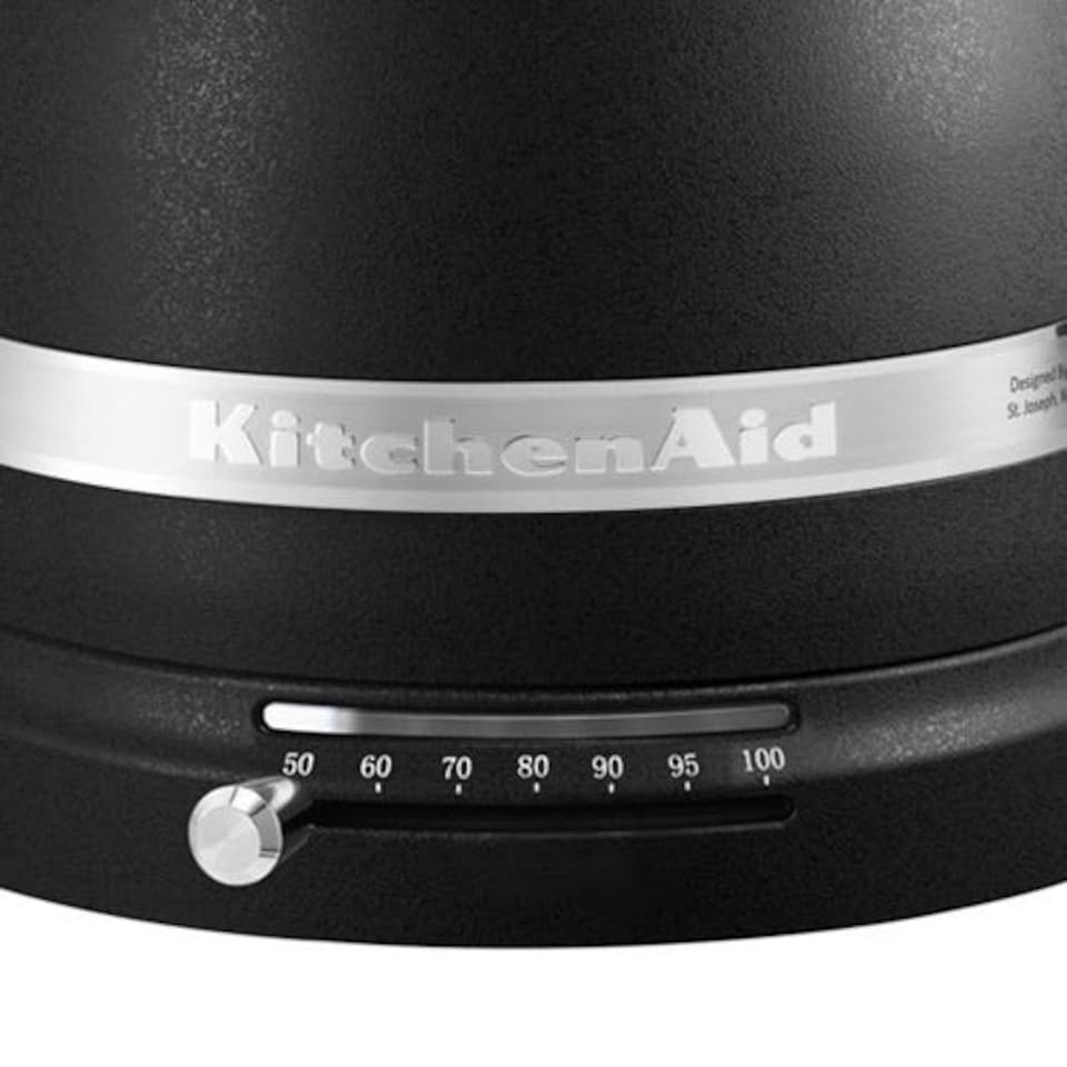 image 1 of KitchenAid Artisan Cast Iron Black 1.5L Kettle