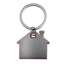 MidOcean IMBA House Plastic Keyring - Red - One Size