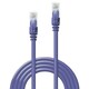 image 2 of 5m CAT6 U/UTP Snagless Gigabit Ethernet Cable, Purple