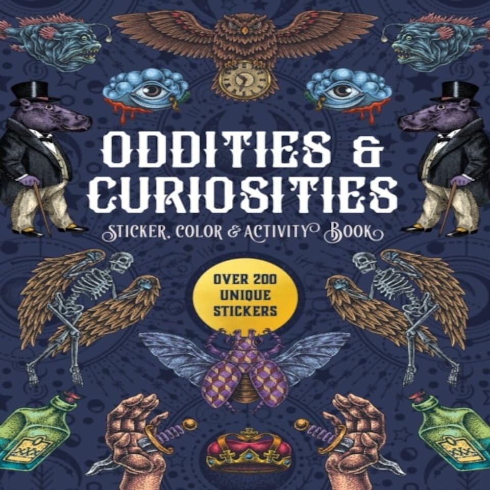 Oddities & Curiosities Sticker Color