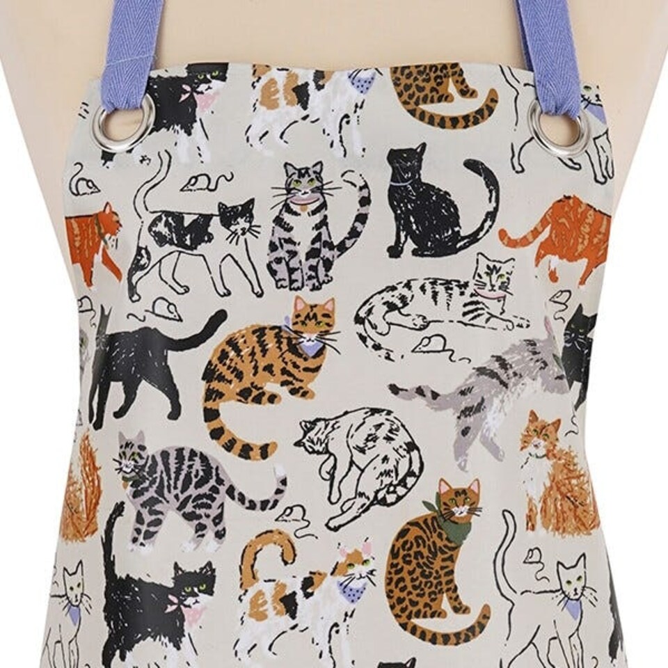 image 1 of Ulster Weavers Feline Friends Oil Cloth Apron