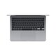 image 2 of Apple MacBook Air 13-inch : M3 chip with 8-core CPU and 10-core GPU  16GB  512GB SSD - Space Grey
