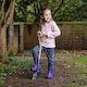 image 3 of Kent & Stowe Kids Spade & Fork Set, 2-Piece Children's Garden Tools, Ash Handles, Stainless Steel
